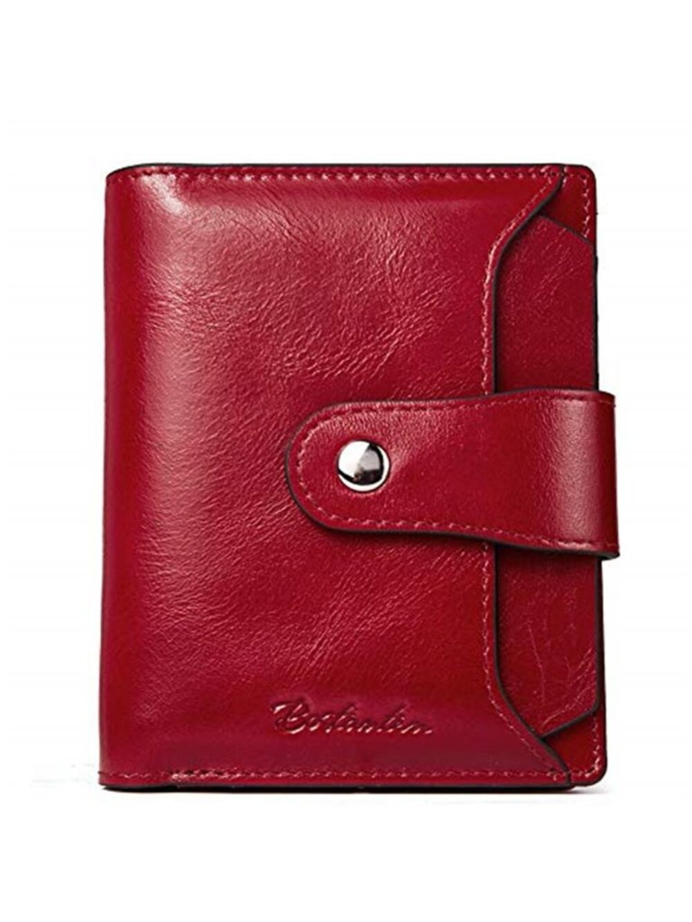 Womens Leather Wallet RFID Blocking Bifold Card Holder Coin Purse Compact
